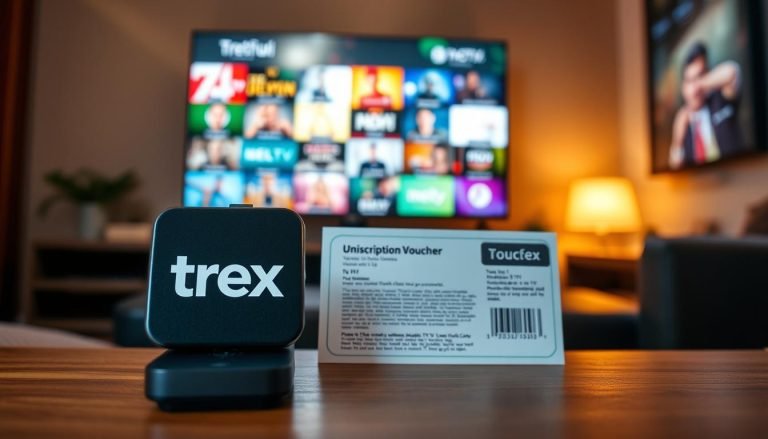 IPTV subscription with voucher