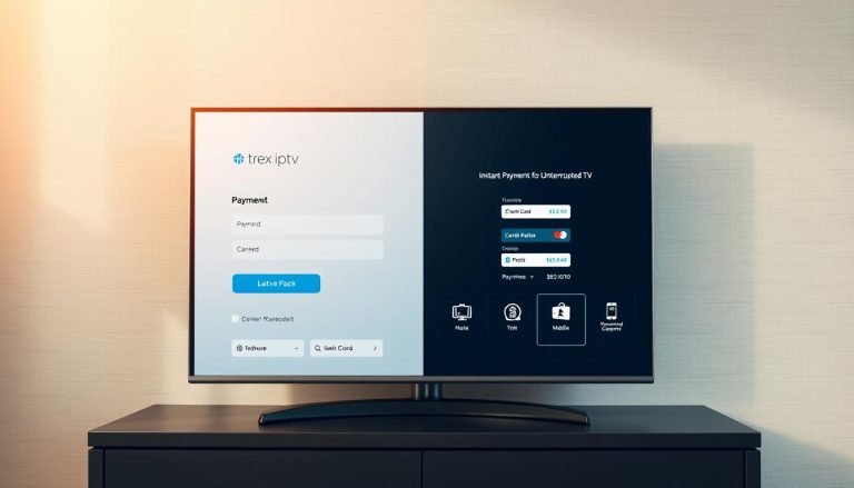 Instant payment Trex IPTV