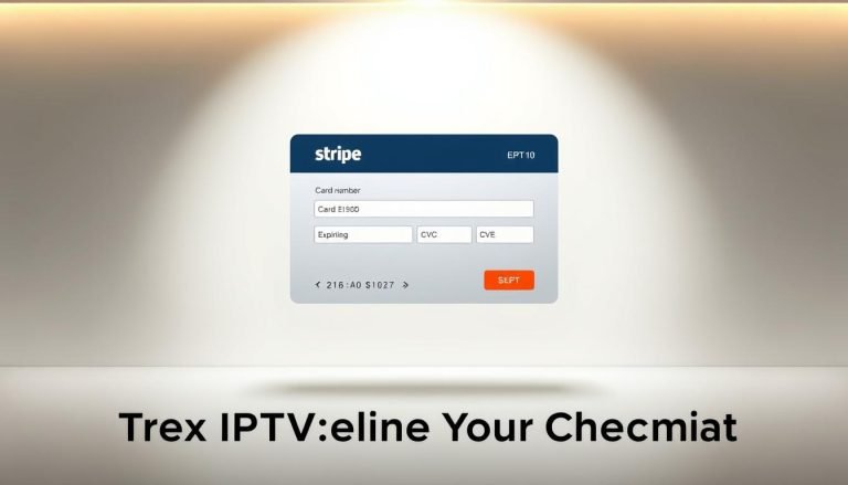 Trex IPTV Stripe checkout